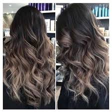 Ash Blonde Ombre With Brown Balayage Ash Blonde And Silver Ombre Hair Color Asian Asian Hair Hair Styles
