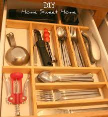 Organized Utensil Drawer For 2 Diy Drawer Organizer Diy Drawers Kitchen Organization Diy