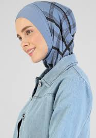 Tørklæde Nelly Blue