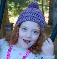 Striped Crochet Beanie