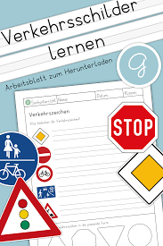 Verkehrsschilder Kinder In 2020 Grundschule Lesen Lernen Verkehrserziehung