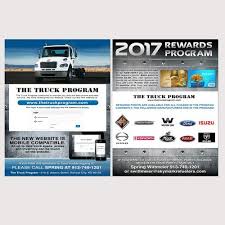 New Website The Truck Program Postcard Flyer Or Print Contest Design Postcard Flyer Swittmeier Contest Design Flyer Postcard