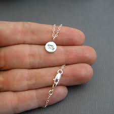 Tiny Silver Scorpio Necklace Small Sterling Silver Zodiac Etsy Scorpio Necklace Bangles Jewelry Designs Jewelry