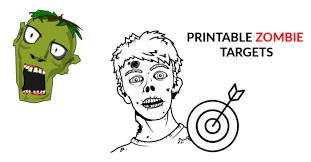 Free silhouette targets hunting targets zombie targets and much more. Free Printable Zombie Targets Simplistically Living