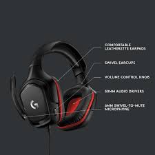 Get a more immersive gaming eperience with the logitech g332 gaming headset. Logitech G332 Wired Gaming Headset Pc On Sale Now At Mighty Ape Nz