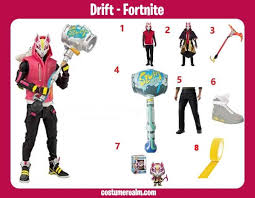 Drift is a set of cosmetics in battle royale. Best Fortnite Drift Halloween Costume Guide