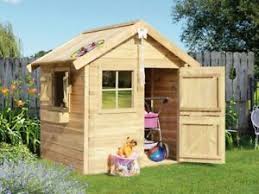 Eur 249,00 bis eur 269,00. Spielhaus Kinderspielhaus 155x125cm Holz Naturbelassen Kinder Gartenhaus Neu Ebay