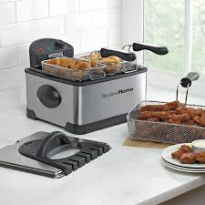 Deep Fryer With Triple Basket Kitchen Appliances Brylanehome Fall Cooking Home Deep Fryer Indoor Outdoor Furniture