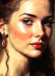 Marika by the famous Italian painter : Vittorio Emanuele Serra