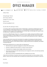I possess relevant administrative experience and i am eager to contribute to organization, which makes me an excellent candidate for this position. Office Manager Cover Letter Example Writing Tips Resume Genius