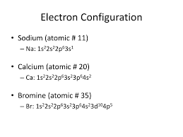 Electron Configuration