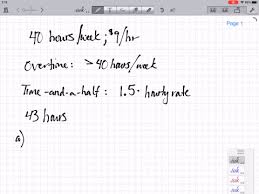 Please see creating a custom time format in excel for the detailed steps. Solved Jim Worked 40 Regular Hours Last Week Plu