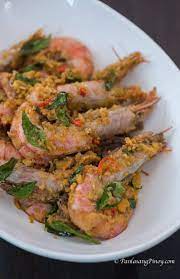 Salted Egg Prawn Recipe Panlasang Pinoy Recipe Prawn Recipes Salted Egg Asian Recipes