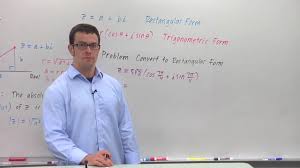 Converting Complex Numbers From Trigonometric Form To Rectangular Math Videos By Brightstorm