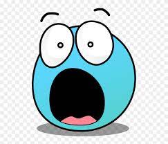 Smiley Area Facial Expression Scared Face Clipart Black And White Png Download 5652484 Pinclipart
