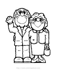 Printable coloring and activity pages are one way to keep the kids happy (or at least occupie. Happy Grandparents Day Coloring Pages Sheets Pictures Funny Coloring Home