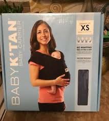 Details About Baby K Tan Extra Small Baby Carrier In Denim Size Chart In Photos New
