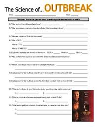 Science Of Outbreak Movie And Science Comparison Article Questions Key