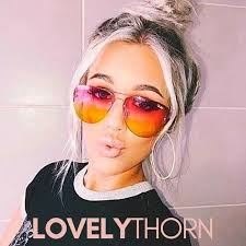 QUAY // ltd ed muse pink yellow fade rimless aviator sunglasses rare