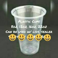 1 red solo cup = 16 ounces. Plastic Cups Pp U Cup 8oz 12oz 16oz 22oz For Cup Sealer Flat Dome Heart Strawless Snack Lid Shopee Philippines