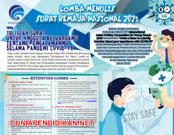 Tentu semangat prestasi dan kesehatan masih terjaga bukan? Juknis Lomba Menulis Surat Remaja Nasional Tahun 2021