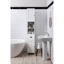 Stow Tallboy Bathroom Cabinet In White Tall Bathroom Storage Tall Bathroom Storage Cabinet Bathroom Tallboy