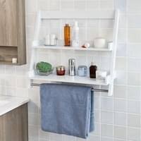 Ikea vesken eckregal weiß kein werkzeug zur montage des regals badregal vesken regal ikea weiß 36x23x100 badezimmer ablage wohnen. Weisse Badregale Gunstig Online Kaufen Kaufland De