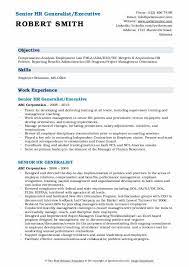 Screening the resume or cv as per the job description as once done, save it as a pdf file before sharing it with recruiters. Senior Hr Generalist Resume Samples Qwikresume