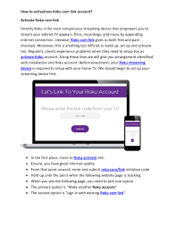 , the service was founded in 2013. Ppt Roku Com Link Roku Activation Activate Roku Powerpoint Presentation Id 7840792