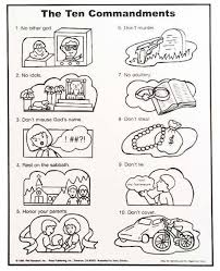 Ten commandments coloring pages are a fun way for kids of all ages to develop creativity focus motor skills and color recognition. Pin On Christina