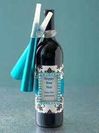 New Years Decorating Ideas Wine Wrap Newyear Hostess Gifts