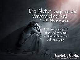 Die Natur Zeigt Uns Die Verganglichkeit Und Den Neubeginn