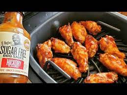 Ninja Foodi Grill Gameday Low Carb Bbq Chicken Wings G Hughes Youtube Bbq Chicken Wings Grilled Bbq Chicken Wing Sauce Recipes
