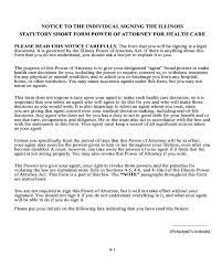 Through an illinois power of attorney for health care, you authorize a family member or close friend who knows your wishes to make healthcare decisions on your behalf if you are incapable of doing so yourself. Statutory Short Form Power Of Attorney For Health Care Illinois Edit Fill Sign Online Handypdf