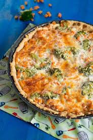 Brokkoli Mohren Quiche Franzosisch Kochen Rezepte Einfache Gerichte