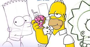 Ecco Come Disegnare I Simpson Con I Consigli Di Matt Groening Simpson Wallpaper Iphone Drawings Iphone Wallpaper