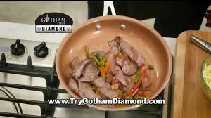 The pan features a 9.5 inch diameter, making it the perfect size for a variety of meals and ingredients. Gotham Steel Diamond Pan Tv Commercial Nothing Sticks Ispot Tv