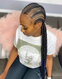 46 Best Braided Hairstyles For Black Women In 2020 Lily Fashion Style Cool Braid Hairstyles Stitch Braids Braided Hairstyles