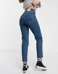 They're the smallest size available in pull ups, with the next step down being actual diapers. Pull Bear Slim Mom Jean In Blue Asos