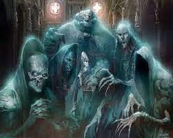 A Gathering Of Evil Spirits Fantasy Abstract Background Wallpapers On Desktop Nexus Image 1472528
