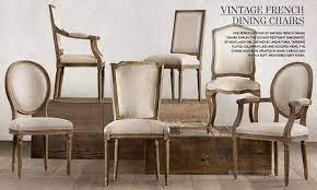 Today the restoration hardware brand includes restoration hardware baby & child, restoration hardware teen a restoration hardware couch is made for taking center stage in a living room. Vintage French Dining Chairs Restoration Hardware French Dining Chairs Dining Chairs Dining Room French