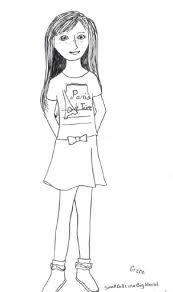 123 things big & jumbo coloring book: American Girl Coloring Pages Goty Small Dolls In A Big World