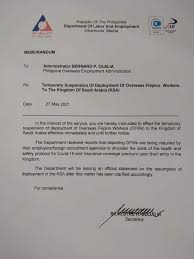 Check spelling or type a new query. Philippines Suspends Deployment Of Workers To Saudi Arabia