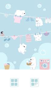 Pinklovelypinkie care bears pink aesthetic pastel. Yellow Maiden Polar Bear Wallpapers From Phonetheshop Wallpaper Kartun Ilustrasi Poster Ruang Seni