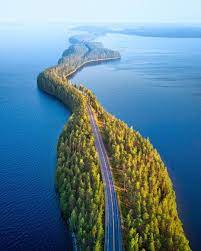 Finland is reach on natural wonders. Nature S Bridge Finland Pics