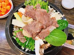 Korean, asian, hot pot, korean bbq. Mandu Jeongol Korean Dumplings Hot Pot Stew
