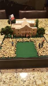 4th Grade Alamo Project School Projects Diorama Kids Mission Projects