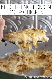 Keto French Onion Soup Chicken Is Comforting Incredible And So Easy To Make With Little Effort You Can Co French Onion Soup French Onion Vegan Soup Recipes