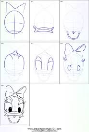 Fantastic Tips On How To Draw Daisy Duck Face Mickey Mouse Clubhouse Print Drawing Of A Easy Disney Drawings Disney Drawing Tutorial Disney Character Drawings