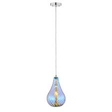 Ove Decors Bose 1 Light Colorful Glass Pendant Bose The Home Depot Colorful Pendant Light Small Pendant Lights Pendant Light